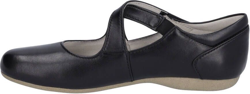 Josef Seibel Ballerina's met riempje Fiona 72 gespschoen lage schoen feest schoen met klittenbandsluiting