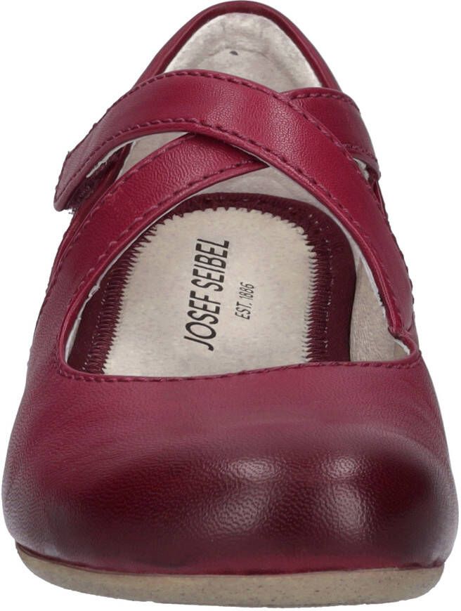 Josef Seibel Ballerina's met riempje Fiona 72 gespschoen lage schoen feest schoen met klittenbandsluiting