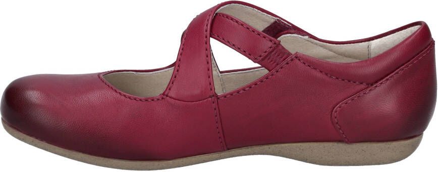 Josef Seibel Ballerina's met riempje Fiona 72 gespschoen lage schoen feest schoen met klittenbandsluiting