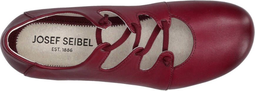 Josef Seibel Ballerina's met riempje Fiona Slippers sandalen comfortschoenen met verfijnde elastische band