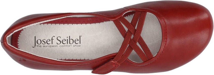 Josef Seibel Ballerina's met riempje Fiona 39 Feestelijke schoen slipper comfortschoen met gekruiste elastiek