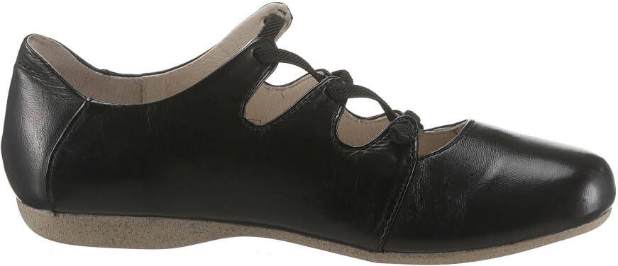 Josef Seibel Ballerina's met riempje Fiona Slippers sandalen comfortschoenen met verfijnde elastische band