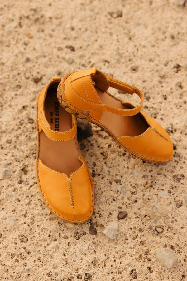 Josef Seibel Ballerina's met riempje ROSALIE 42 sandaal gespschoen comfortschoen met klittenbandsluiting