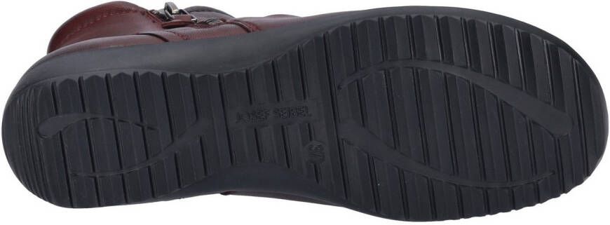 Josef Seibel Boots zonder sluiting NALY 41 Enkellaarsjes comfortabele schoen met geplooide schacht