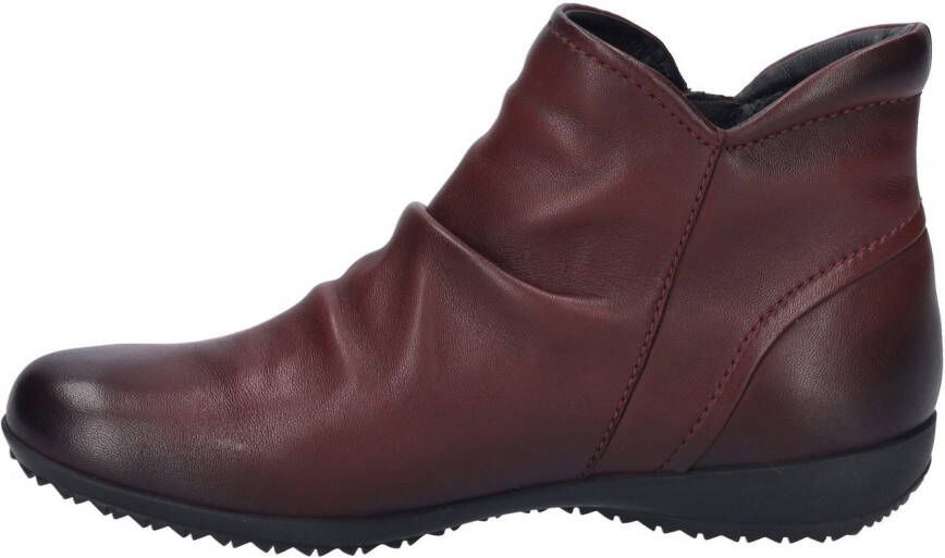 Josef Seibel Boots zonder sluiting NALY 41 Enkellaarsjes comfortabele schoen met geplooide schacht