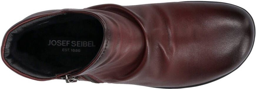 Josef Seibel Boots zonder sluiting NALY 41 Enkellaarsjes comfortabele schoen met geplooide schacht