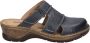 Josef Seibel Clogs Catalonia 84 vintage blokhak zomerschoen slippers met 4 5 cm hak - Thumbnail 5