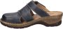 Josef Seibel Clogs Catalonia 84 vintage blokhak zomerschoen slippers met 4 5 cm hak - Thumbnail 6