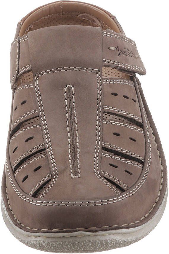 Josef Seibel Clogs ANVERS 76 zomerschoen slippers klittenbandschoen met klittenbandsluiting k-breedte