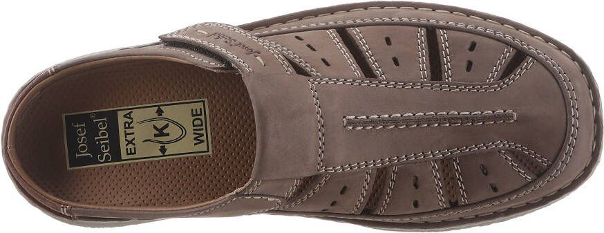 Josef Seibel Clogs ANVERS 76 zomerschoen slippers klittenbandschoen met klittenbandsluiting k-breedte