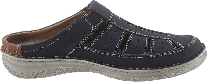 Josef Seibel Clogs ANVERS 76 zomerschoen slippers klittenbandschoen met klittenbandsluiting k-breedte