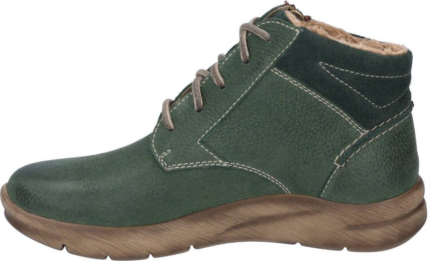 Josef Seibel Hoge veterschoenen Conny 52 met warme textielen voering