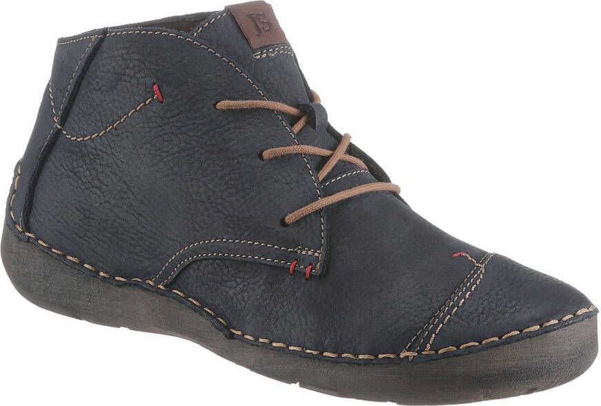 Josef Seibel FERGEY~18~~~~~~~~~~~~~~~~~~~~~ Hoge sneakersVeterlaarzenDames veterschoenenDames sneakersHalf-hoge schoenen Blauw - Foto 8
