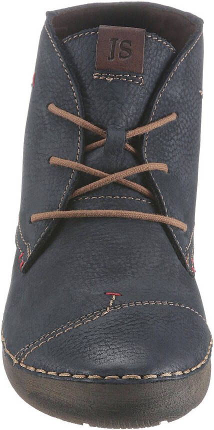 Josef Seibel FERGEY~18~~~~~~~~~~~~~~~~~~~~~ Hoge sneakersVeterlaarzenDames veterschoenenDames sneakersHalf-hoge schoenen Blauw - Foto 10