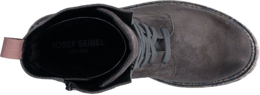 Josef Seibel Hoge veterschoenen MARTA 02 met opvallende profielzool