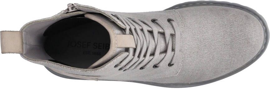 Josef Seibel Hoge veterschoenen Marta 26 blokhak veterschoen laarsjes met verwisselbare binnenzool