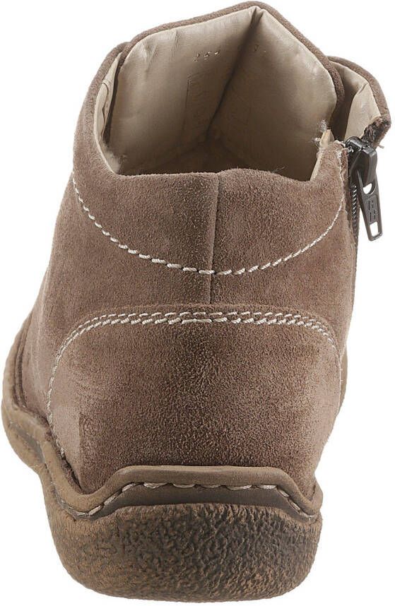 Josef Seibel NEELE~01~~~~~~~~~~~~~~~~~~~~~~ Hoge sneakersVeterlaarzenDames veterschoenenDames sneakersHalf-hoge schoenen Taupe - Foto 4