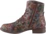 Josef Seibel Hoge veterschoenen SANJA 01 met bloemenprint - Thumbnail 9