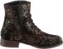 Josef Seibel Hoge veterschoenen SANJA 01 met fantasy-print - Thumbnail 5