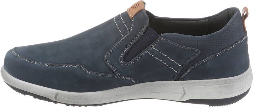 Josef Seibel Instappers Enrico 04 Comfortschoen instapschoen met subtiele contrastdetails