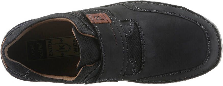 Josef Seibel Klittenbandschoenen Anvers Vrijetijdsschoen slipper comfortschoen met gewatteerde schacht