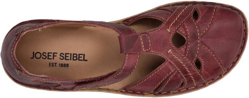 Josef Seibel Klittenbandschoenen ROSALIE 29 gespschoen sandaal comfortschoen met modieuze t-band