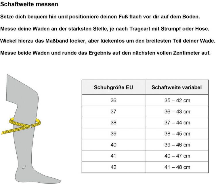 Josef Seibel Laarzen Chiara 01 Langbeen variabele schacht met verstelbare breedte van normaal-XL