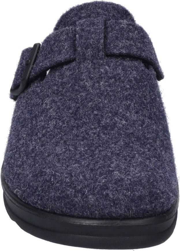 Josef Seibel Pantoffels Metz 240 Huisschoen clog vilten schoen in comfortwijdte H (zeer breed)