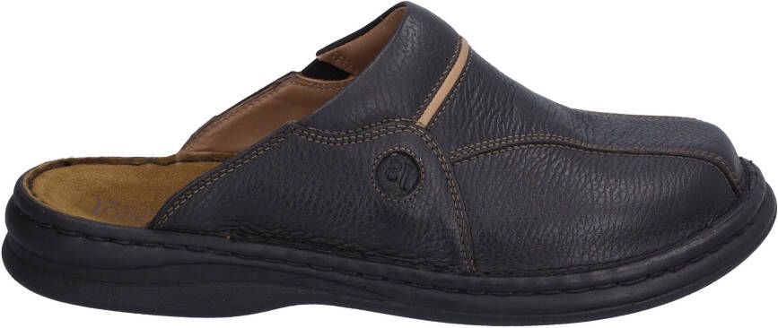 Josef Seibel Sabots Klaus zomerschoen slippers pantoffel met gepolsterde leren binnenzool
