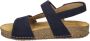 Josef Seibel HANNAH 02 Platte sandalenDames SandalenPopulaire damesschoenen Josef Blauw - Thumbnail 11