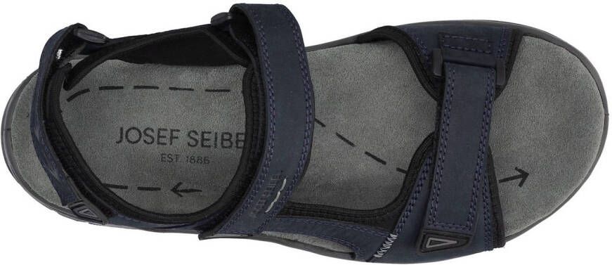 Josef Seibel Sandalen Arlo 02 trekking sandaal comfort schoen met gevoerd voetbed