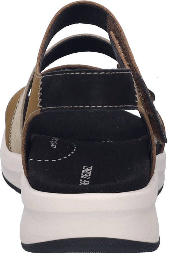 Josef Seibel Sandalen Estelle 06 comfortschoen sandaal klittenbandschoen met voetbed