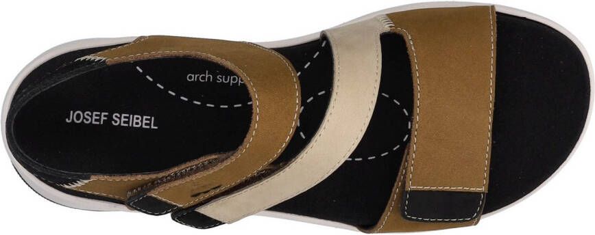 Josef Seibel Sandalen Estelle 06 comfortschoen sandaal klittenbandschoen met voetbed