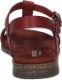 Josef Seibel FABRICIA~01~~~~~~~~~~~~~~~~~~~ Platte sandalenDames Sandalen Rood - Thumbnail 8