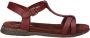 Josef Seibel FABRICIA~01~~~~~~~~~~~~~~~~~~~ Platte sandalenDames Sandalen Rood - Thumbnail 11