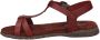 Josef Seibel FABRICIA~01~~~~~~~~~~~~~~~~~~~ Platte sandalenDames Sandalen Rood - Thumbnail 12