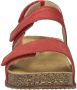 Josef Seibel Hannah 02 Sandale für Damen Rot - Thumbnail 5