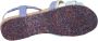 Josef Seibel HENRIETTE 03 Volwassenen Platte sandalen Blauw - Thumbnail 4