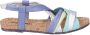 Josef Seibel HENRIETTE 03 Volwassenen Platte sandalen Blauw - Thumbnail 6