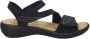 Josef Seibel Ibiza 08 Sandale für Damen Schwarz - Thumbnail 6
