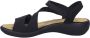 Josef Seibel Ibiza 08 Sandale für Damen Schwarz - Thumbnail 7