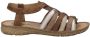 Josef Seibel Ivy 02 Sandale für Damen Braun - Thumbnail 7