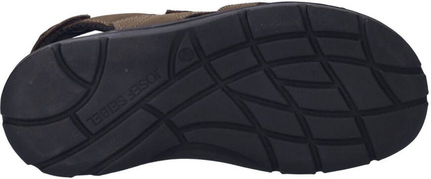 Josef Seibel Sandalen Marlon 06 zomerschoen klittenbandschoen vrijetijdssandaal met modieuze decoratieve stiksels