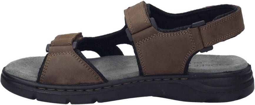 Josef Seibel Sandalen Marlon 06 zomerschoen klittenbandschoen vrijetijdssandaal met modieuze decoratieve stiksels