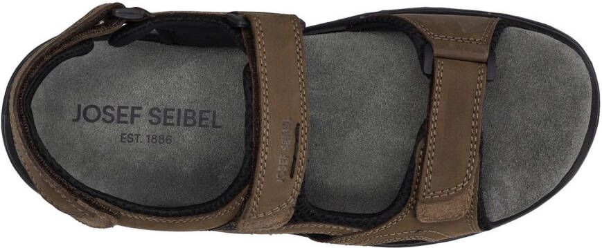 Josef Seibel Sandalen Marlon 06 zomerschoen klittenbandschoen vrijetijdssandaal met modieuze decoratieve stiksels