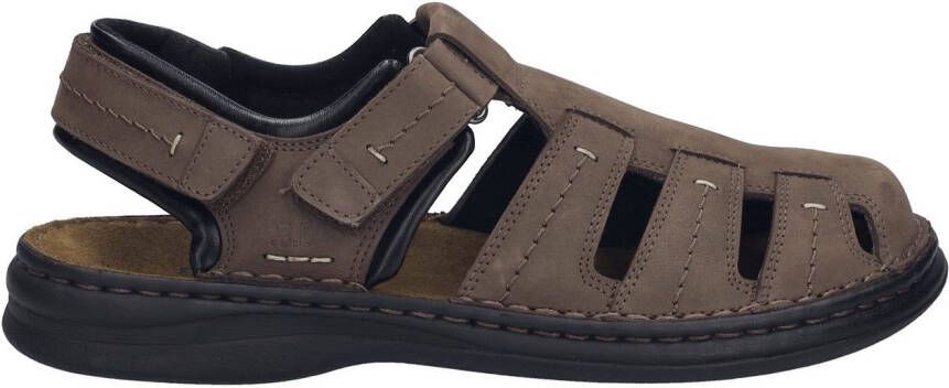 Josef Seibel Sandalen Max 92 bakkersandalen comfort-schoen klittenbandschoen in brede vorm
