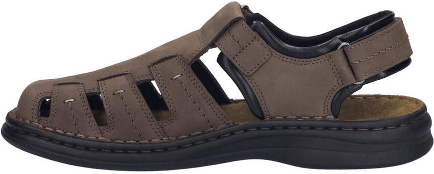Josef Seibel Sandalen Max 92 bakkersandalen comfort-schoen klittenbandschoen in brede vorm