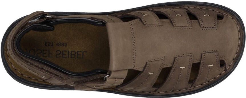 Josef Seibel Sandalen Max 92 bakkersandalen comfort-schoen klittenbandschoen in brede vorm