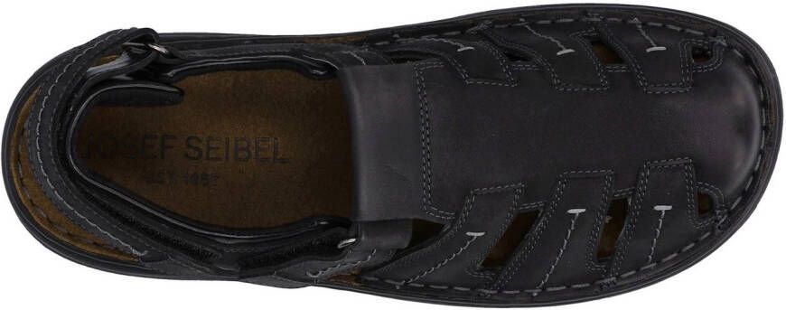 Josef Seibel Sandalen Max 92 bakkersandalen comfort-schoen klittenbandschoen in brede vorm