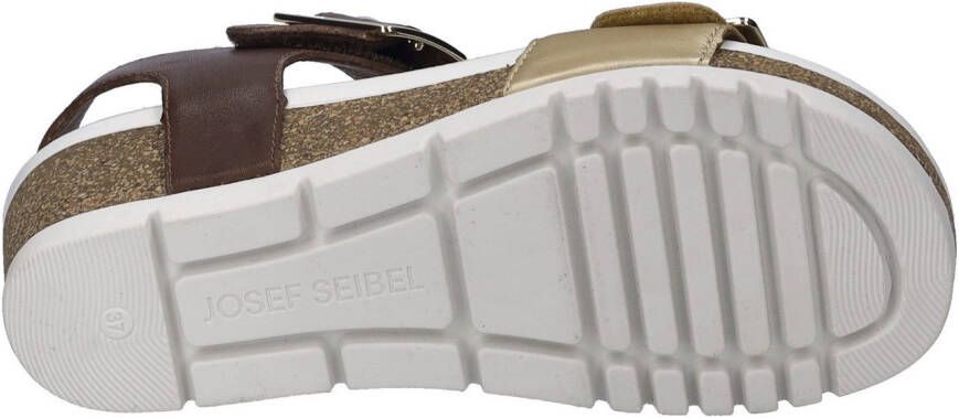 Josef Seibel Sandalen Quinn 02 plateausandaal sleehaksandaal klittenbandschoen met gespen